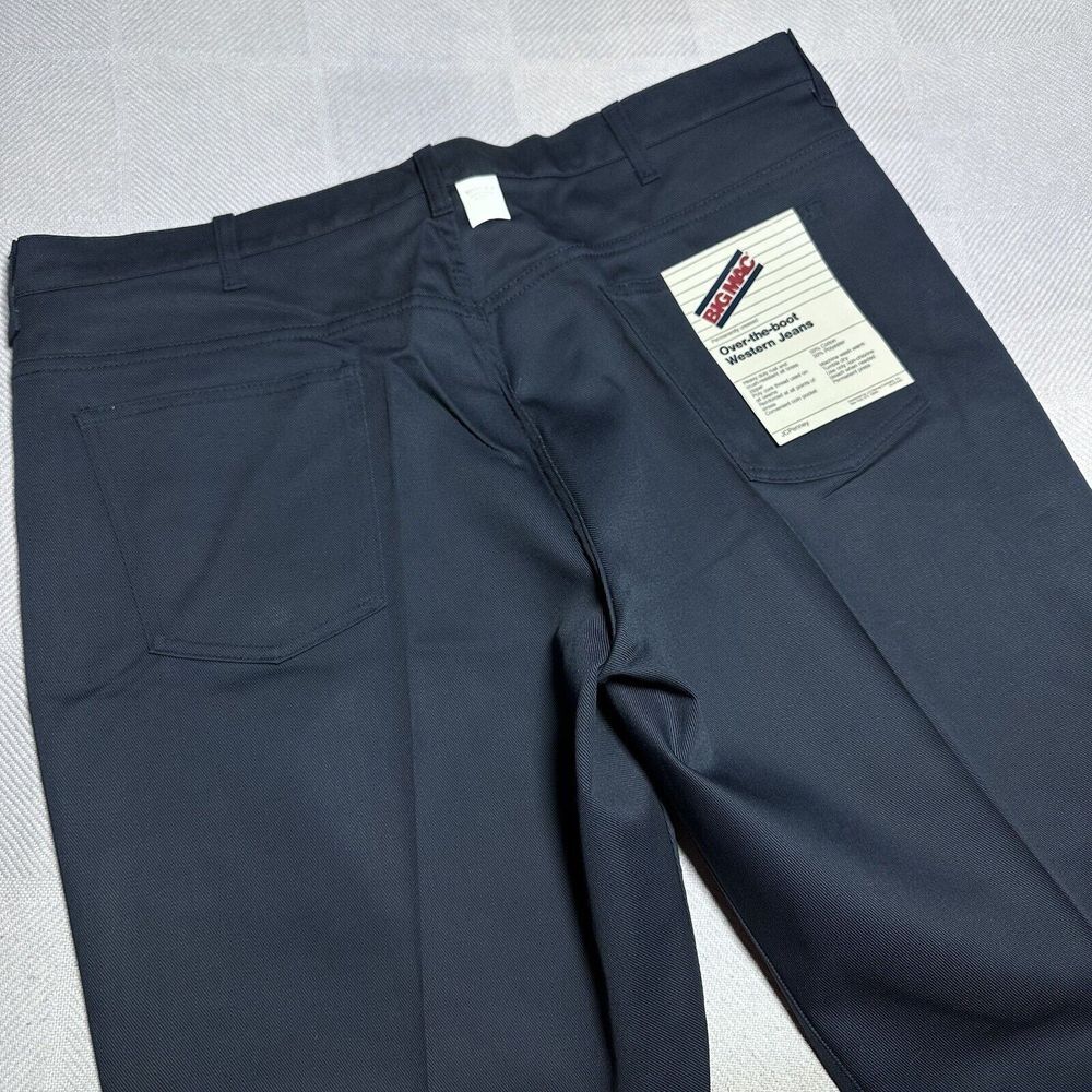 VTG Big Mac JCPenney Over The Boot Permanently Creased Western Jeans 44x31 NWT A